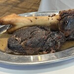 ウシマル - 焼き上がりの肉