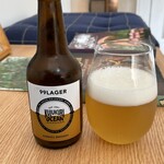 ウシマル - 地ビール　(待合室のウェルカムドリンク)