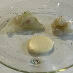 ウシマル - ヒラメのカルパッチョ