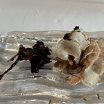 ウシマル - 田シギとコジュケイ