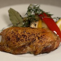 鶏もも肉のコンフィ