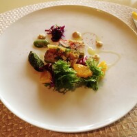 ベッラヴィスタ ラウンジ - 前菜　オレンジとセロリのインサラータ
