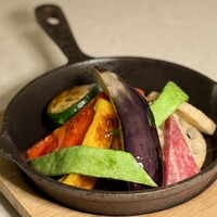 季節の温野菜サラダ