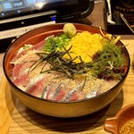 Domburi Izakaya Kisuimaru - ごま鯖丼　ご飯大盛り