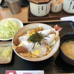 とんかつのみしな - エビ丼