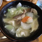 ラム&ビーフ料理 ASHITA - ラムスープ餃子
