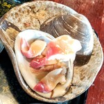 光る海 - ホッキのバター焼き