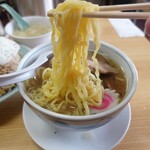 かし亀 - ピロピロ麺