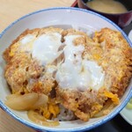 生蕎麦 末広 - カツ丼