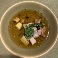 ダイニングルーム - 信州黄金シャモポトフ仕立て