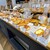 トラスパレンテ - 料理写真:店内のパン陳列の様子、自分でトングで取る方式