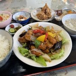 中国料理 頤和園 - イワエンセット全景　1,100円