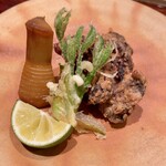 冨すし - すっぽん 唐揚げ