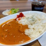 Keys Cafe - LUNCH B（濃厚バターチキンカレー）