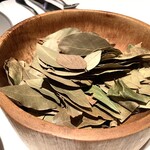 ルカンケ - 葉(これも食べた後の本物の葉)