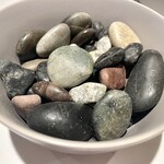 ルカンケ - 石(これは食べた後の本物の石)