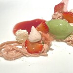 ルカンケ - 苺のモンブラン