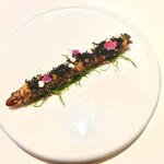 ルカンケ - ホワイトアスパラガスとひじきのフリット