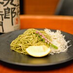 Tsubame Shouten - 素麺「3.0.2」大場ジェノベーゼ、アンチョビとしらす、レモン