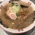 らぁ麺花萌葱 - 料理写真:極太手揉み背脂魚介らぁ麺（大盛）1,080+150円