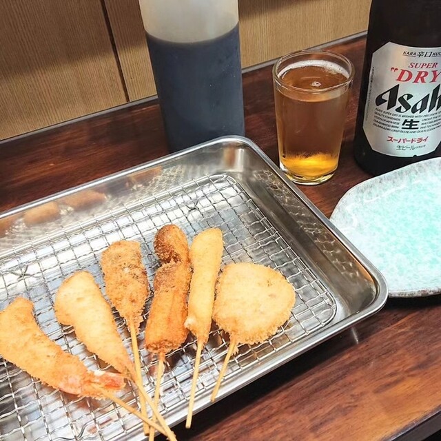 あく田 移転】kitchen あく田 - 月見山/串揚げ | 食べログ