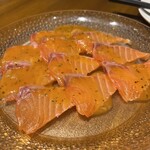 ナポリピッツァ オイスター＆ワイン 大曽根バル オイスターズ - 本日鮮魚カルパッチョ