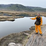 東電小屋 - 気温は12℃ほど、昨日の日中は25℃～もあったので少し肌寒くストームクルーザーを着こむ