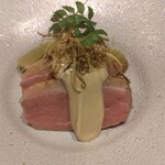 かわむら出汁茶 - しっとりした鴨肉