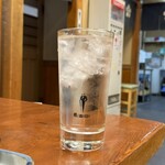 一月家 - 芋焼酎(ソーダ割り)