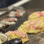 お好み焼屋みっちゃん - ※ 他の方のモダン焼きと焼きそば