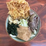 Teuchi udon musashi - ■ムサシ肉¥850