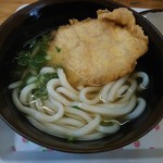 うどん あさの - とり天を乗せてみました。