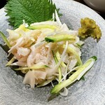 スタミナ焼肉 肉ですみだ - 白センマイ刺