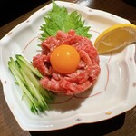 スタミナ焼肉 肉ですみだ - 黒毛和牛ユッケ