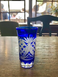 Daigo cafe - 江戸切子の美しいグラス