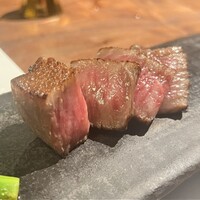 隠れ家鉄板おぶ - A5仙台牛サーロイン
