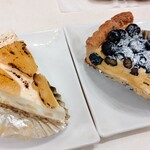 パネッテリア ハガリ - パインチーズケーキ・ベリータルト