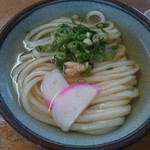 山神うどん - かけ小