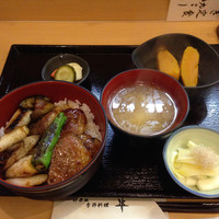 季節料理 姿 - かも葱焼き丼定食・1,000円