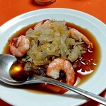 広東御料理　竹香 - 前菜4種♡海老とくらげ冷製♪