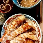 Oshokujidokoro Kyouya - 天丼には小うどんを付ける事もできます♪