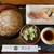ひふみ - 料理写真:釜揚げそばと寿司のランチ　税込860円