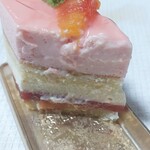 Gateau des Bois - 断面がちょっと汚くなってしまった( ω-、)