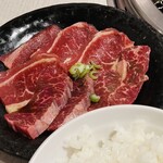 焼肉 寿亭 - カルビ&ハラミ定食