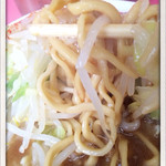 ラーメン二郎 大宮店 - ラーメン+味付けウズラ
                                650+100円
                                ニンニクアブラコール
                                2014.3