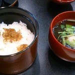 敦賀観光ホテル - 御飯&吸物