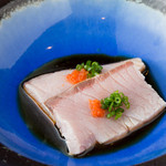 鮨処 幸 - 余分な脂を落としてさっぱりといただく『鰤のしゃぶしゃぶ』