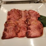 焼肉なべしま - 上タン塩（１５００円）