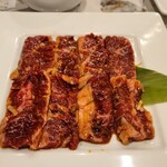 焼肉なべしま - なべしまカルビ（１４００円）