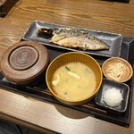 Shimpachi Shokudou - さば文化干し定食 980円